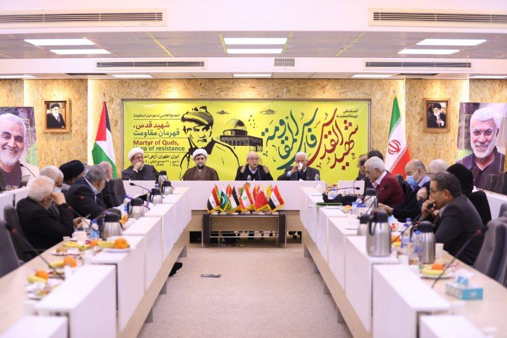 جلسات لـ "التجمّع العالمي لدعم خيار المقاومة"في طهران
تحت شعار "قاسم سليماني يجمعنا"
