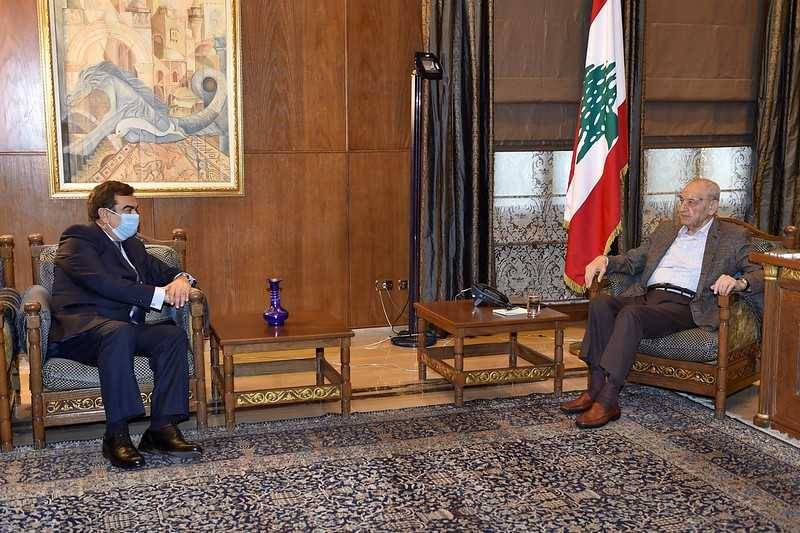 بري يلتقي قرداحي