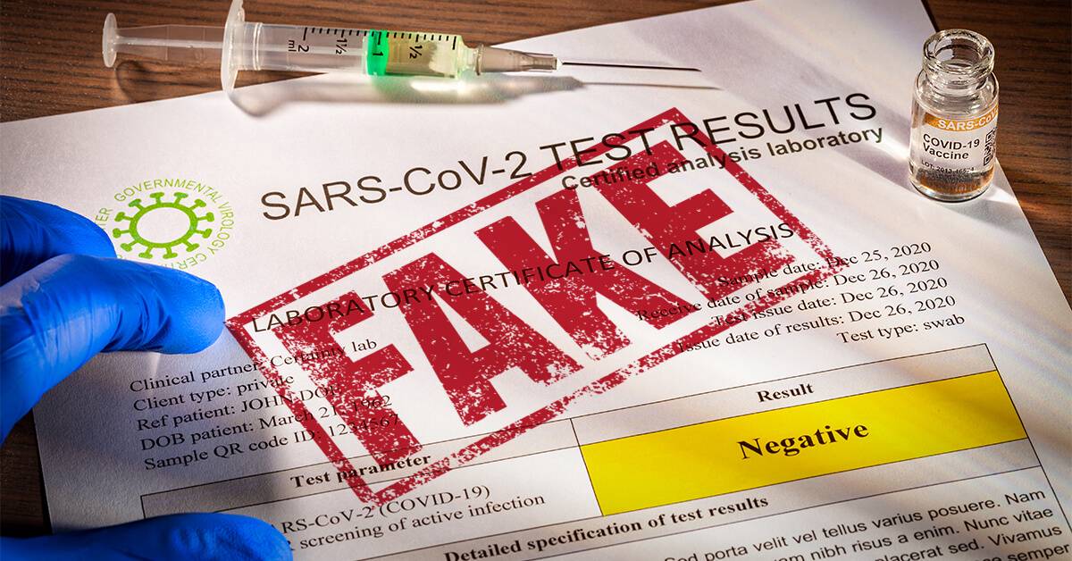 " بيع شهادات مزورة لفحص الـPCR"...  نقابة أصحاب مكاتب السفر والسياحة تدعو الى "ملاحقة مقترفيها"