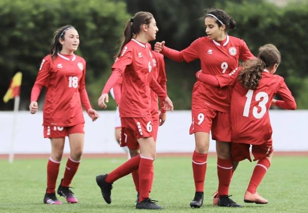 منتخب لبنان (أ) ينفرد بصدارة بطولة الواعدات الأولى