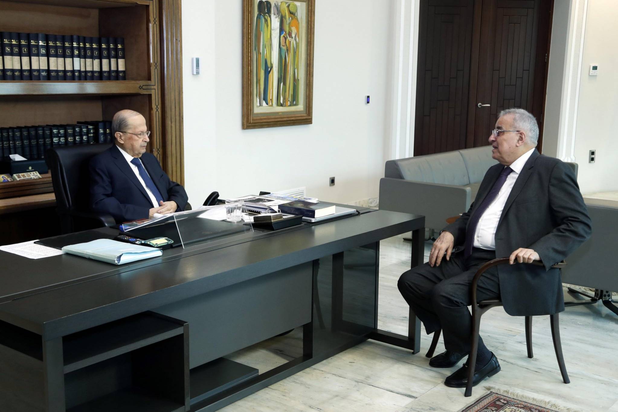 بو حبيب بعد لقاءه عون: الأميركيون أبلغوا المصريين أن لبنان مستثنى من العقوبات