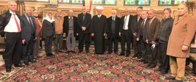 دريان التقى وفوداً من 
