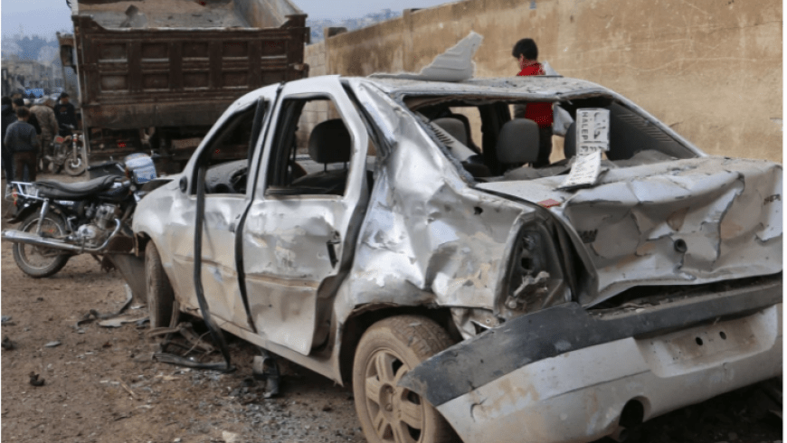 انفجار سيارة ملغومة في شمالي غرب سوريا ومقتل شخص