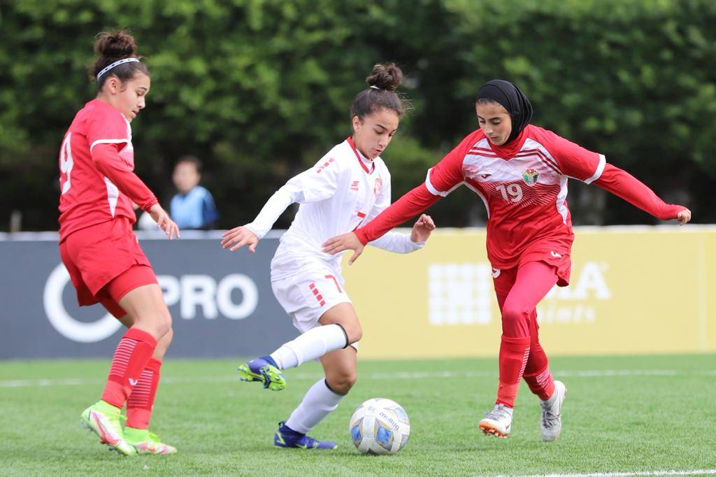 بالصور - منتخب الأردن بطلا لغرب آسيا للواعدات على حساب لبنان