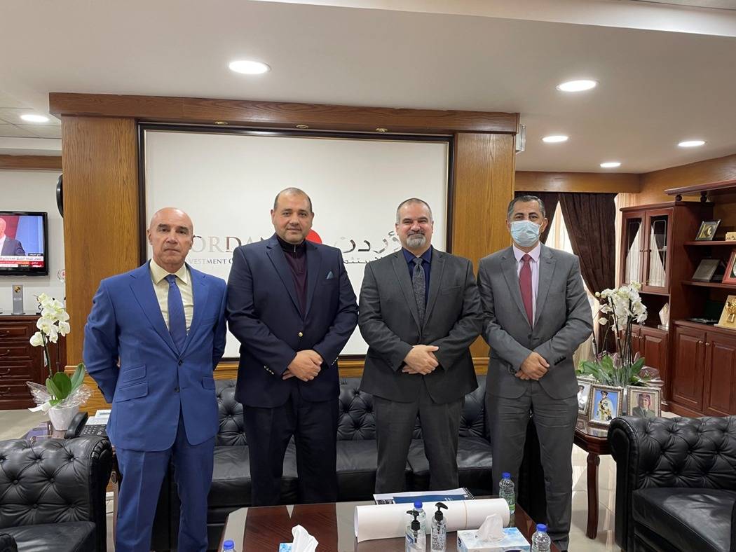 رئيس مجلس إدارة نوبلز عمر عايش يلتقي وزير الاستثمار الأردني