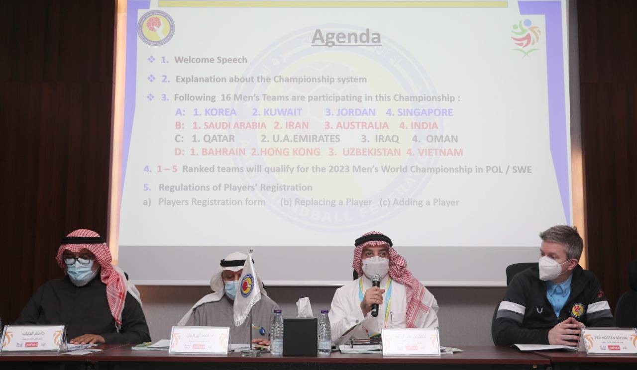 البطولة الآسيوية الـ20 لكرة اليد:  كوريا الجنوبية وسنغافورة يقصان شريط الافتتاح غدا
