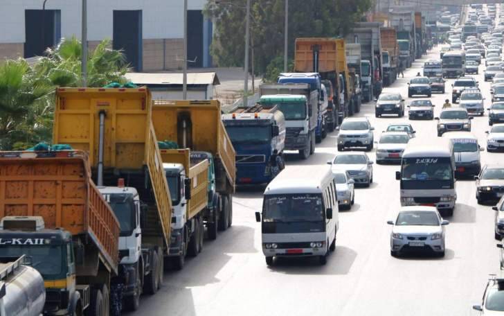 إضراب لنقابات النقل البري لمدة ثلاثة أيام في 2 و3 و4 شباط المقبل