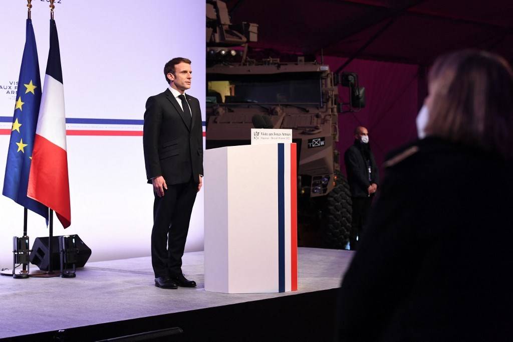 ماكرون يدعو لتأسيس نظام أمني في أوروبا لمواجهة روسيا