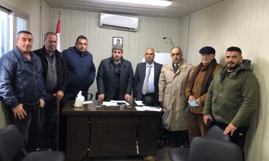 طليس ناقش اوضاع نقابة مالكي
الشاحنات العمومية في مرفا بيروت