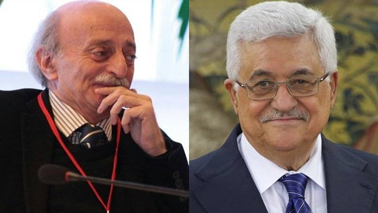 ماذا وراء اتصال جنبلاط بالرئيس الفلسطيني محمود عباس؟