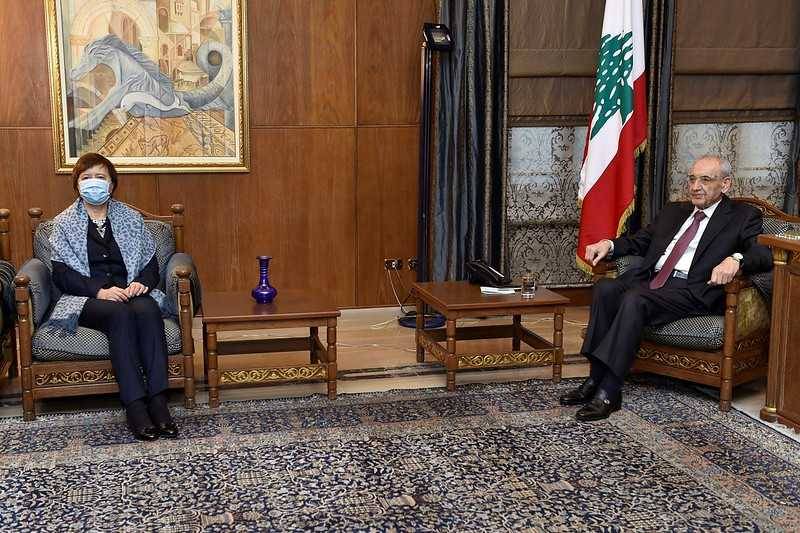 تسلّم من نجل عبيد دعوة لقداس في ذكرى والده
بري عرض الاوضاع مع فرونتسكا