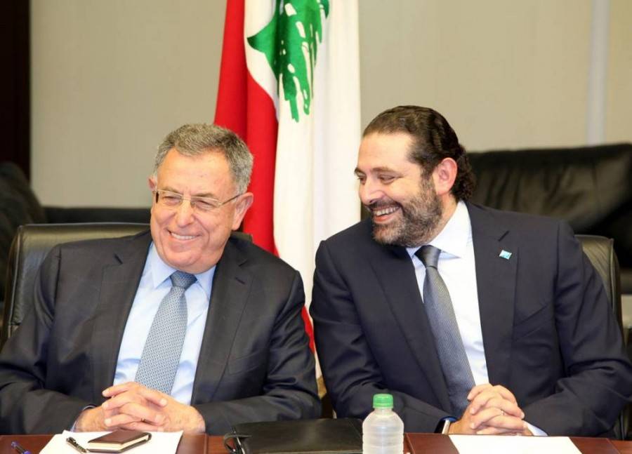 ماذا قال السنيورة للحريري عن ميقاتي؟