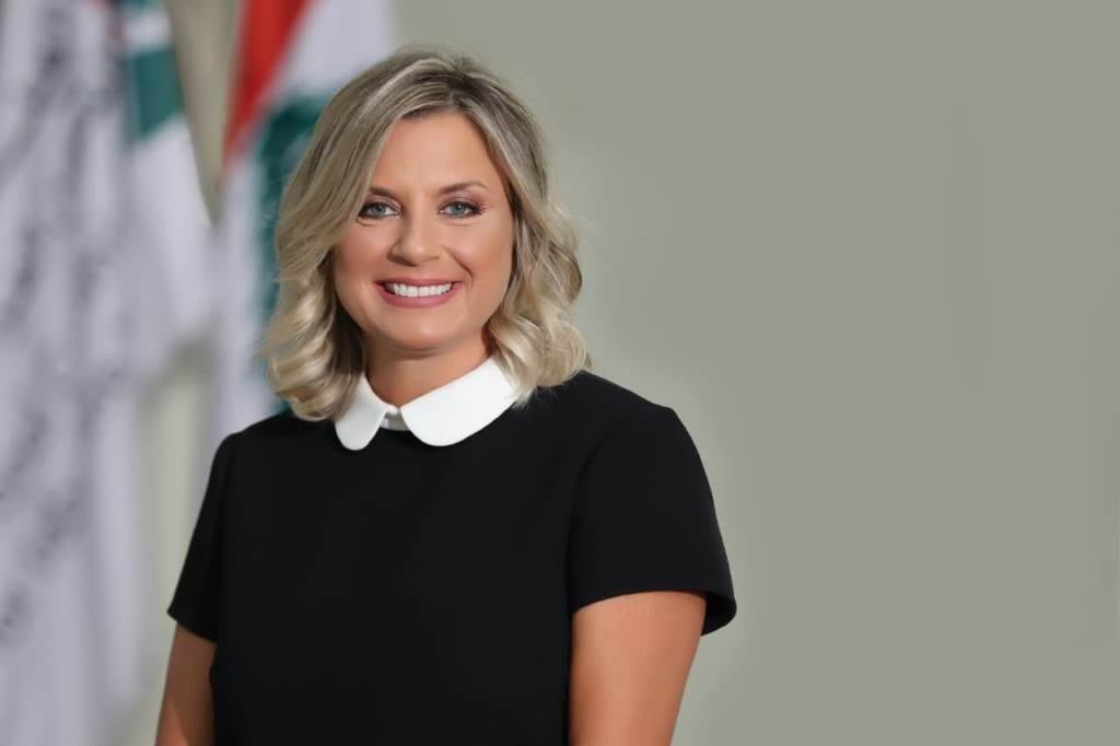 لقاء بين كلودين عون ورشدي تناول الوضع الإنساني في لبنان