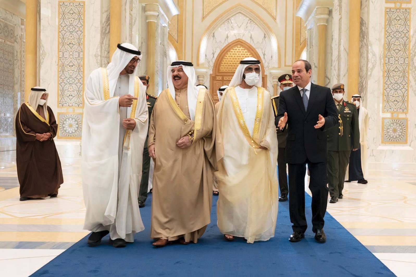 السيسي شارك في اجتماع رباعي في أبو ظبي مدينا الهجمات الحوثية ومتضامنا مع الإمارات
