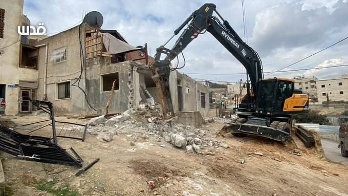 سلطات الاحتلال تمعن في سياسة هدم منازل الفلسطينيين