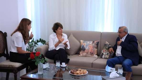 سعد عرض مع السفيرة الفرنسية في لبنان الاوضاع وجدد مطالبته الإفراج عن عبدالله