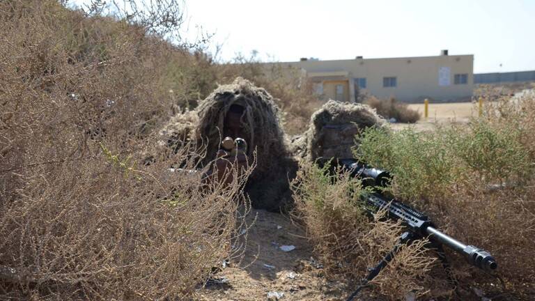 تدريبات سعودية مصرية في المملكة