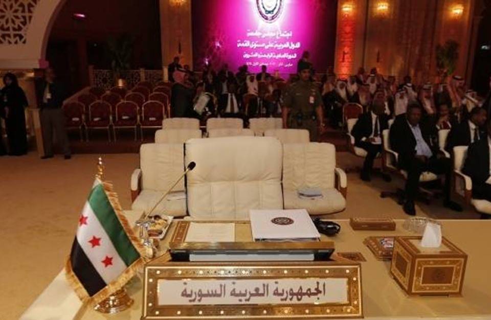 هل طُرحت مسألة عودة سوريا الى الجامعة العربية في اجتماع الكويت؟