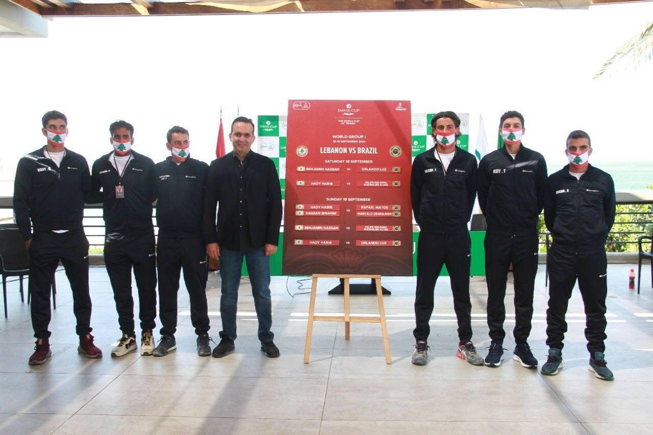 مواجهة بين لبنان وسويسرا بكأس ديفيس في 4 و5 آذار
أوليفر فيصل: الجهاز الفني اختار اللاعبين الخمسة
وسأواكبهم شخصياً على ارض الملعب