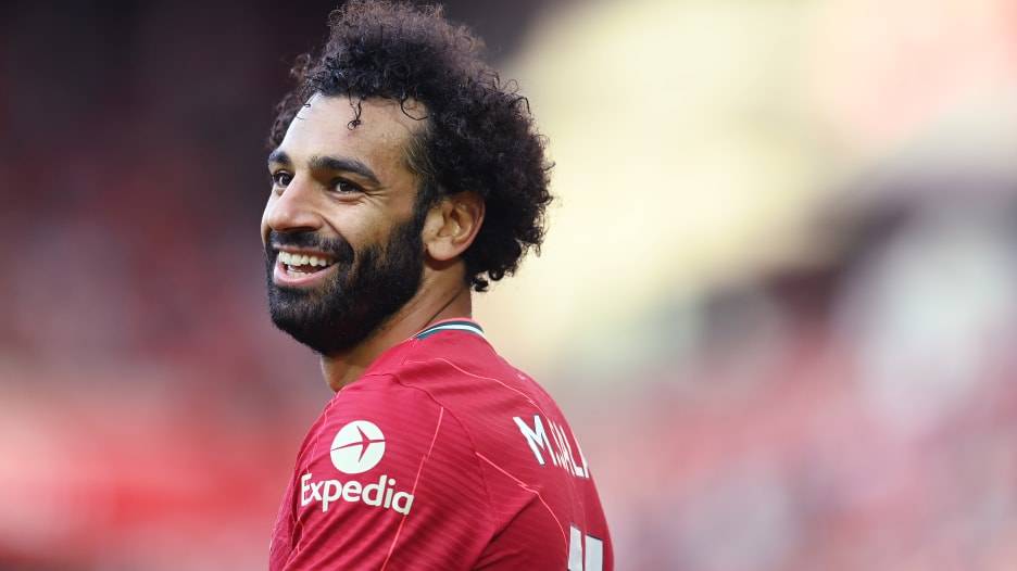 محمد صلاح يشارك أجواء احتفاله بالفوز مع منتخب مصر