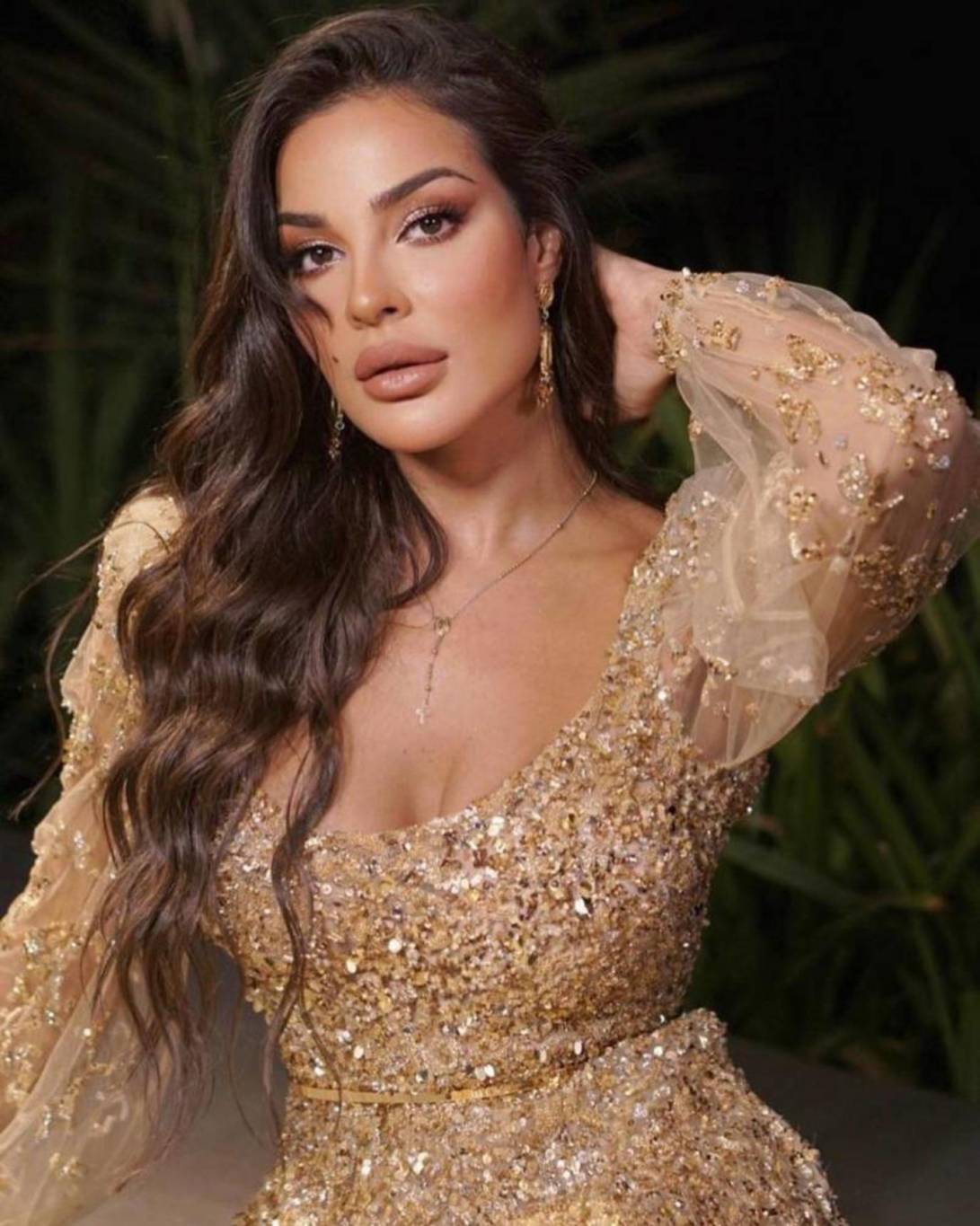 نادين نجيم تحتفل بعيد ميلادها مع صادق الصباح