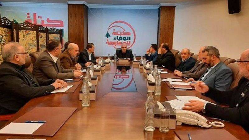 "الوفاء للمقاومة": لن نقبل بفرض
ضرائب جديدة تطال الوضع المعيشي للناس