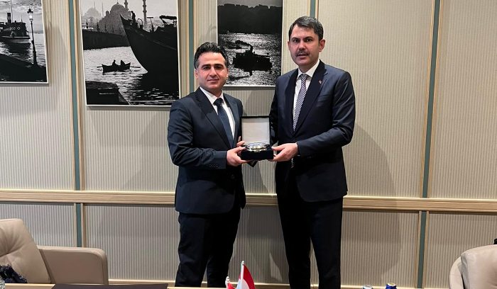حميه تناول مع نظيره ووزير البيئة التركي في أنقرة سبل تعزيز الاتفاقات الموقعة وإقامة مشاريع حيوية في لبنان