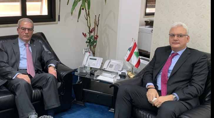 الوزير قرم بحث والخازن واقع قطاع الاتصالات في لبنان