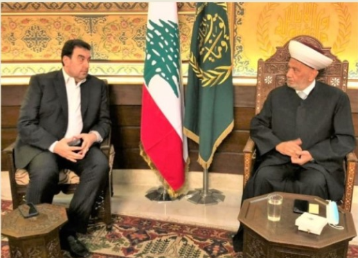 المشنوق والبعريني ومحمد سليمان زاروا دريان
وتأكيد أنّه "لا يُمكن اختزال أو إلغاء الطائفة السنيّة"