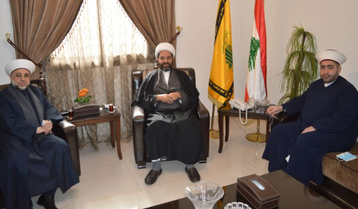 القطان وعبد الرزاق عرضا مع دعموش الأوضاع