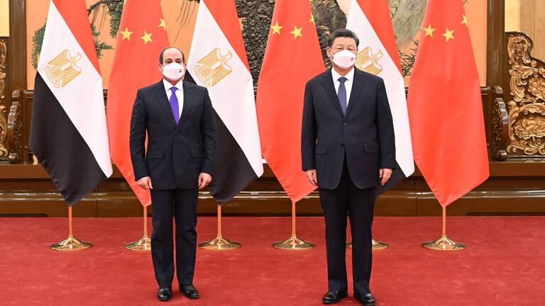 شي للسيسي: شراكتنا الاستراتيجية نموذج