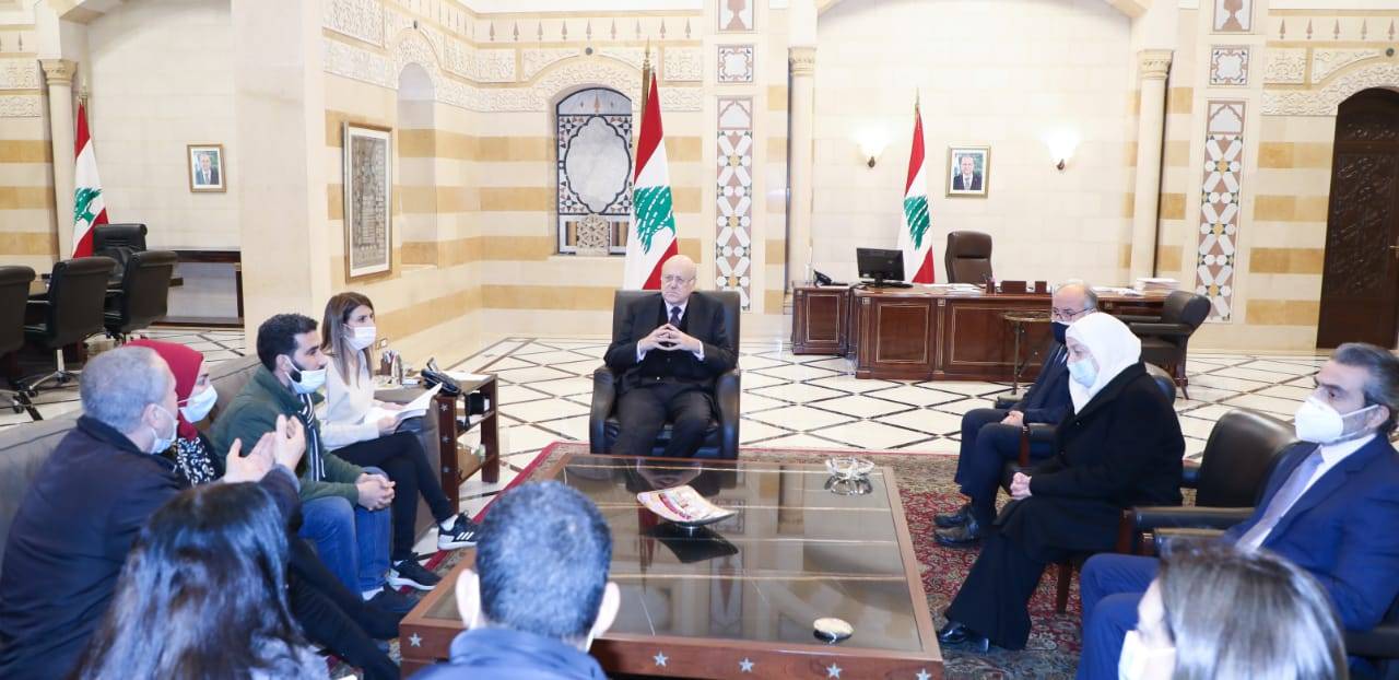 ميقاتي استقبل وفدا من لجنة الاساتذة المتعاقدين… والتفاصيل؟