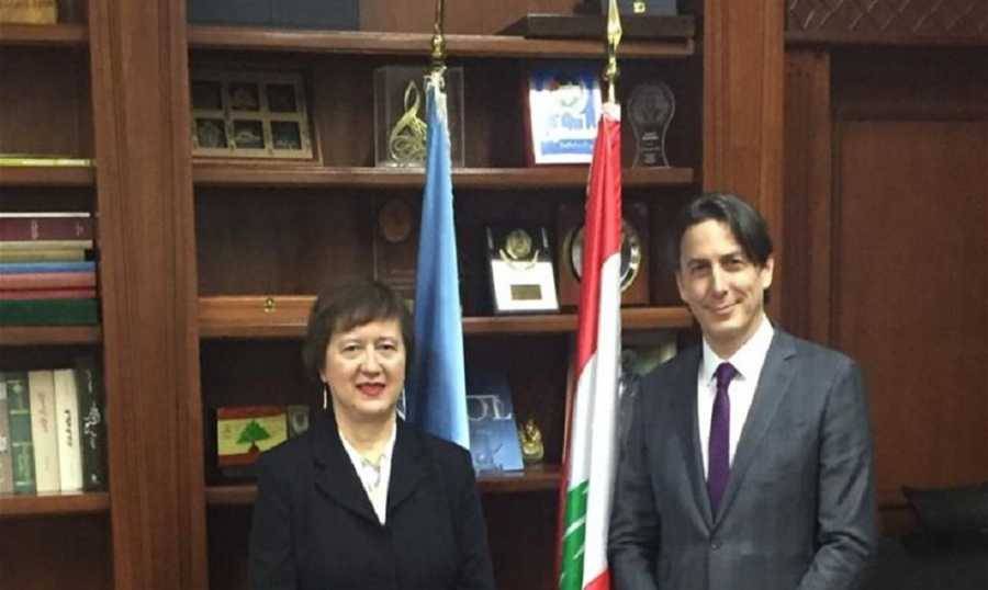 فرونتسكا: ملتزمون بدعم ترسيم الحدود البحريّة