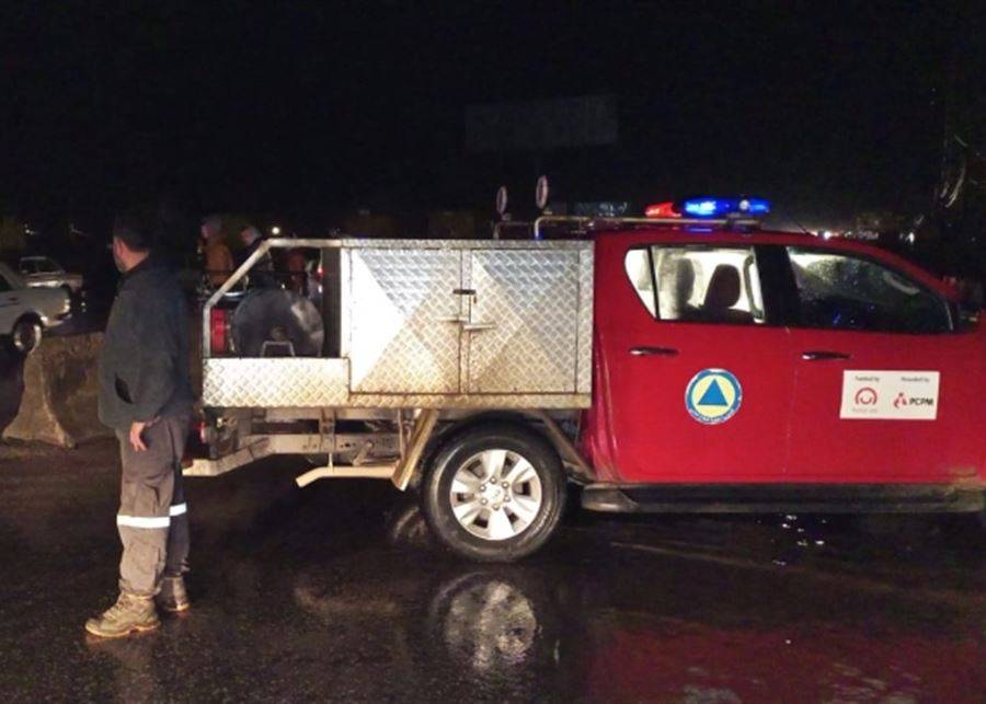سيول غزيرة في عكار والدفاع المدني يتدخل