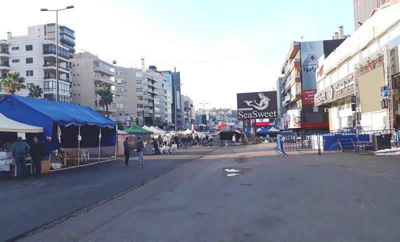 إعادة فتح اوتوستراد الزوق بعد الإنفجار