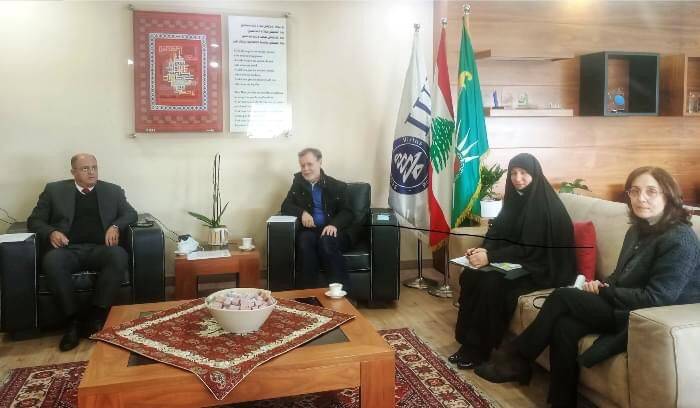 رئيس الجامعة الإسلامية عرض سبل التعاون مع مستشفى الزهراء