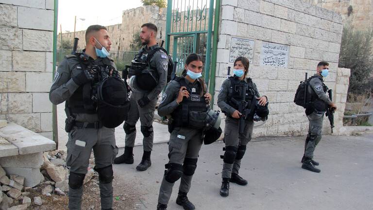 اعتقال فلسطينيين في القدس