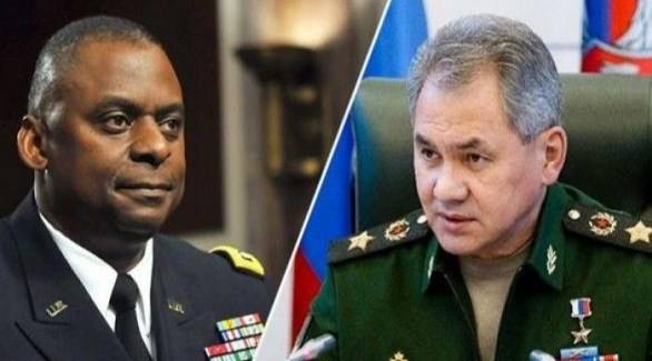 شويغو وأوستن يناقشان الأزمة الأوكرانية