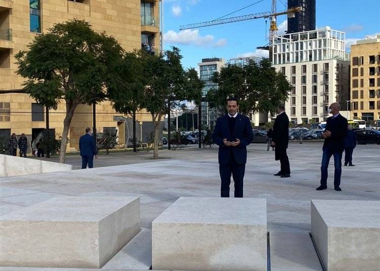 بالفيديو- الحريري غادر مكان ضريح والده من دون الإدلاء بأي تصريح
