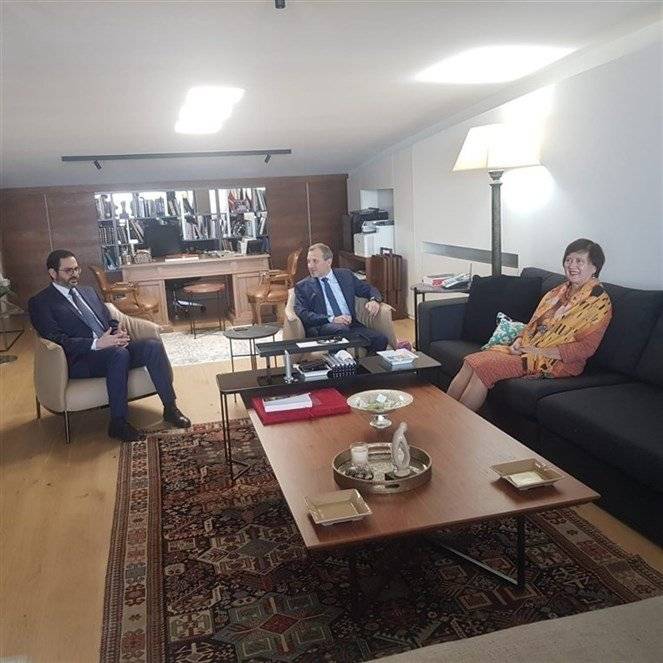 عرض مع فرونتسكا وسفيرة ايطاليا الانتخابات
باسيل: على الأمم المتّحدة والمجتمع الدولي
أن تضطلع بدور رقابي فاعل