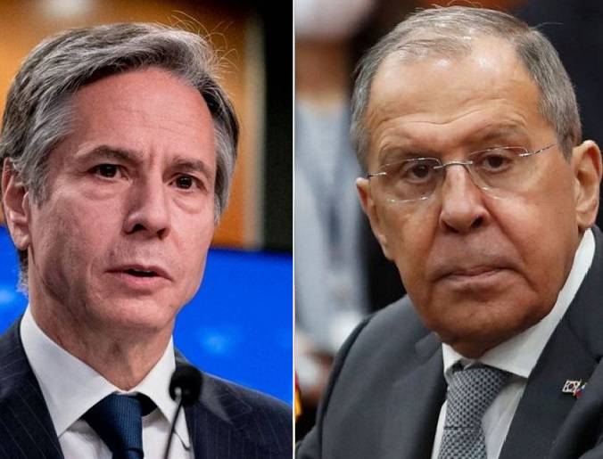 لافروف يؤكد لبلينكن رفض موسكو الخطاب العدواني الذي تؤججه واشنطن