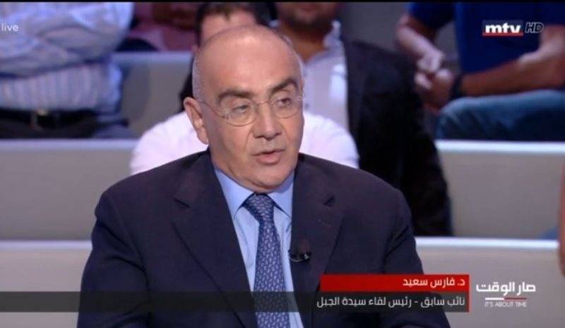 فارس سعيد: انا مع السلام ضمن المبادرة العربية.. الأرض مقابل السلام