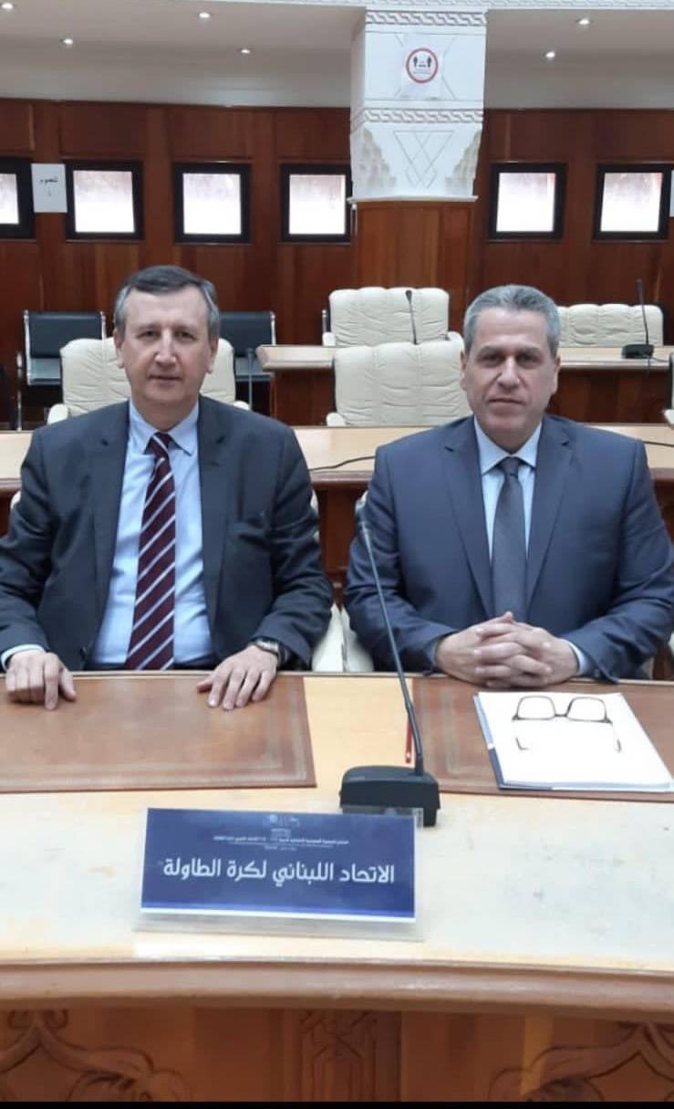 انتخابات الاتحاد العربي لكرة الطاولة: المحامي وائل نور الدين عضواً لولاية جديدة