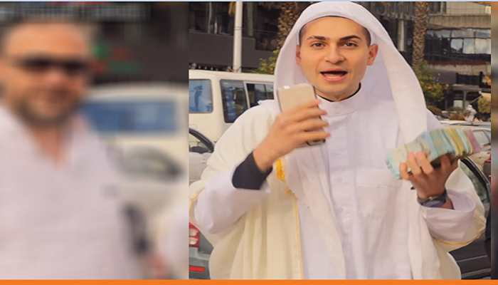 اليوتيوبر الشهير بقبضة الأجهزة الأمنية.. وزع المال على الناس بطريقة «مهينة»