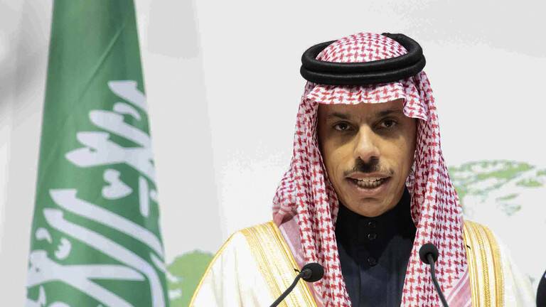 فيصل بن فرحان يتلقى اتصالا من غوتيريش