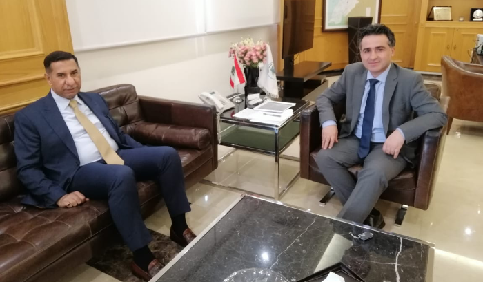 حميه ناقش والسفير العراقي مواضيع النقل
واهمية ادراج لبنان ضمن خطوط الترانزيت