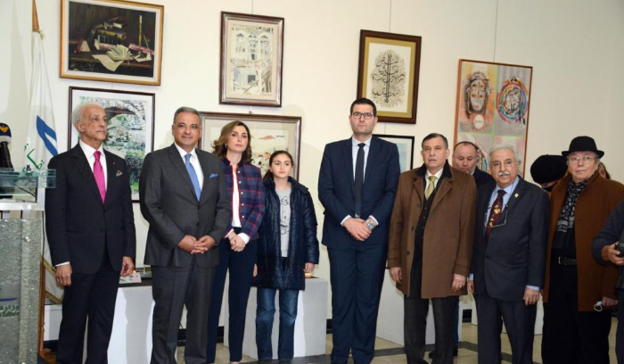 المرتضى في إفتتاح معرض الفن التشكيلي في قصر الأونيسكو:  هو محطة راحة وملجأ طمأنينة لنفوسنا