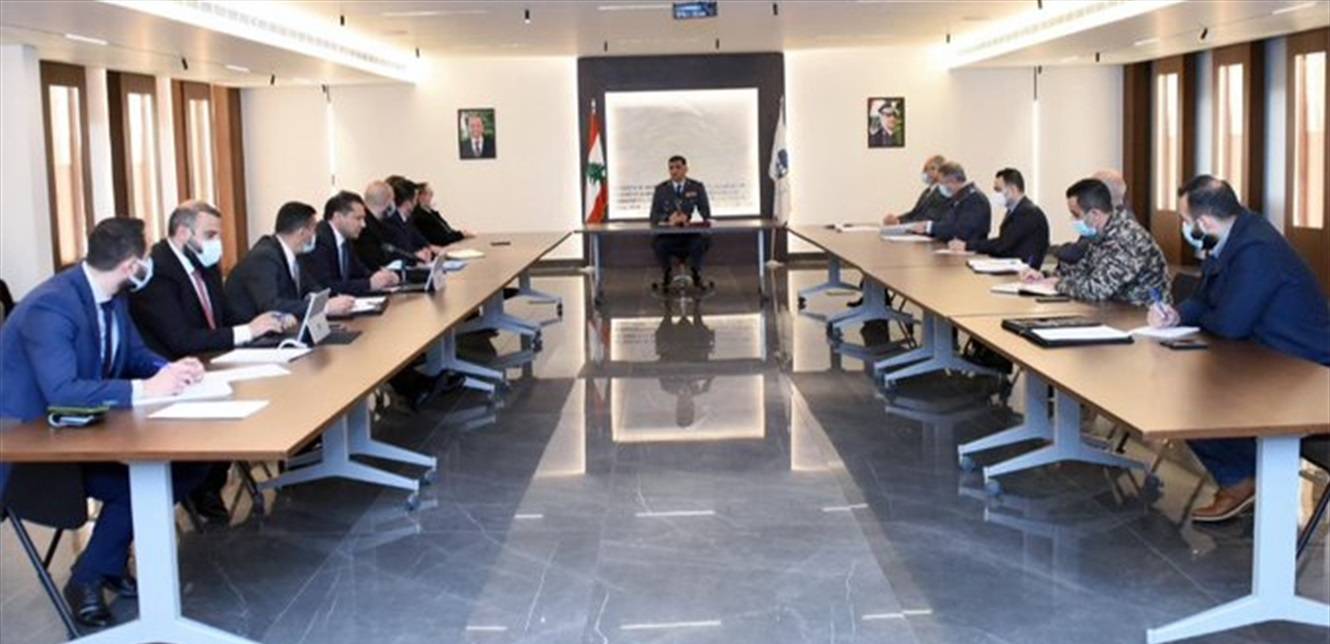 اللواء عثمان عقد اجتماعًا مع لجنة التنسيق الوطنية لقمع الإرهاب