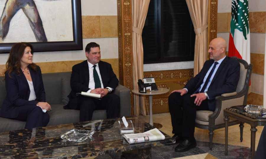 مولوي يبحث ووفد "الخزانة الاميركية" في ملف مكافحة الجريمة وتمويل الارهاب