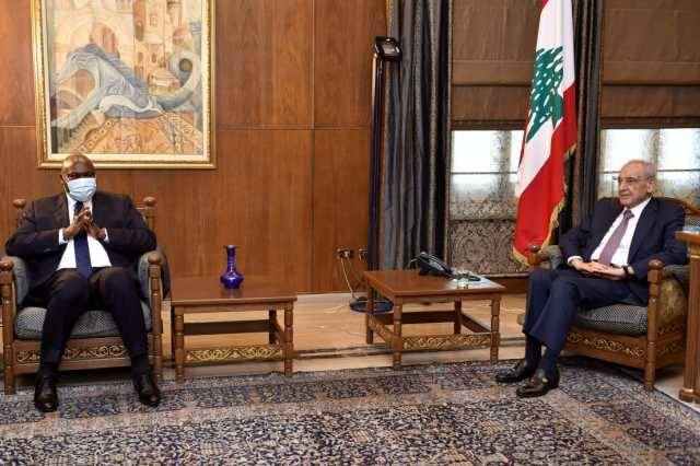 بري عرض مع وفد صندوق النقد حقوق المودعين..
سلام: ضبطنا كميات كبيرة من القمح المخزن والمحتكر